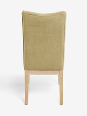 Laura Ashley Set of 2 Hundon Pale Olive Sarsden Dining Chairs - Image 7 of 7