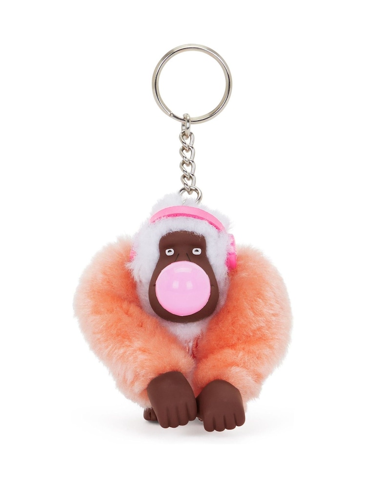 Kipling Orange Easy Life Monkey Charm Bag - Image 1 of 3 Kipling Orange Easy Life Monkey Charm Bag - Image 1 of 3