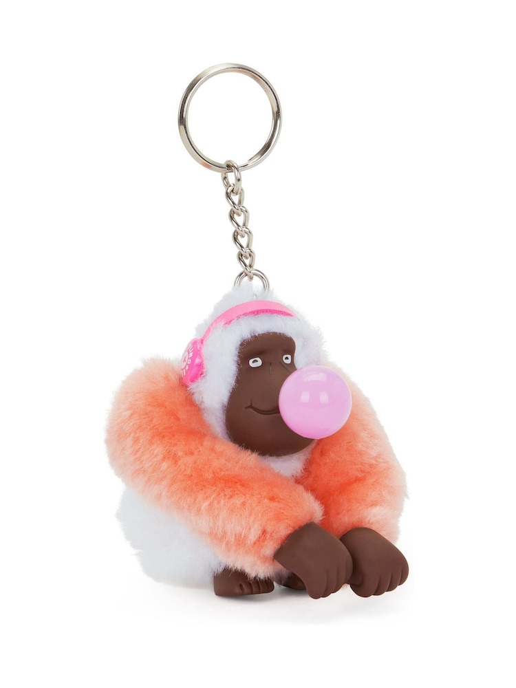 Kipling Orange Easy Life Monkey Charm Bag - Image 2 of 3 Kipling Orange Easy Life Monkey Charm Bag - Image 2 of 3
