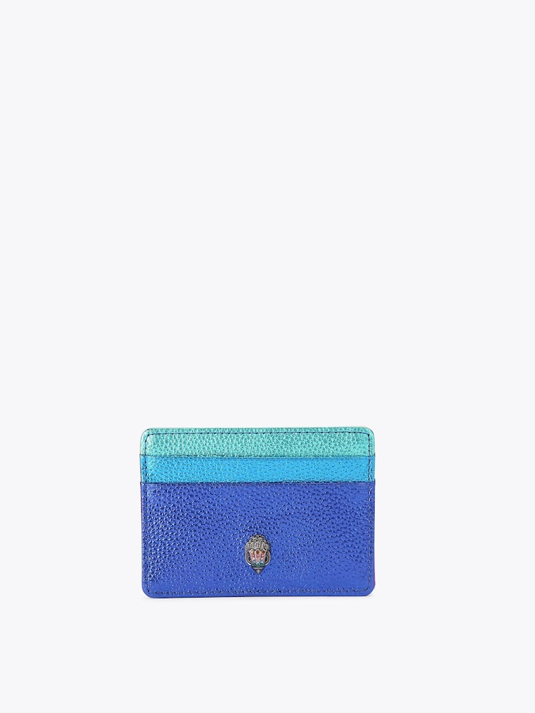 Kurt Geiger London Blue Card Holder Drench Purse - Image 1 of 3 Kurt Geiger London Blue Card Holder Drench Purse - Image 1 of 3