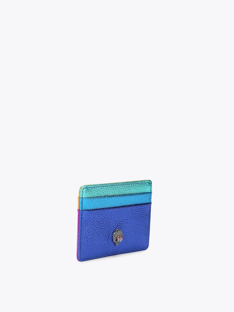 Kurt Geiger London Blue Card Holder Drench Purse - Image 2 of 3 Kurt Geiger London Blue Card Holder Drench Purse - Image 2 of 3
