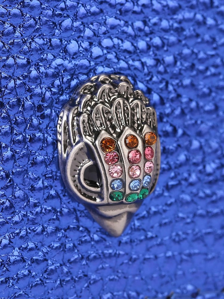 Kurt Geiger London Blue Card Holder Drench Purse - Image 3 of 3 Kurt Geiger London Blue Card Holder Drench Purse - Image 3 of 3