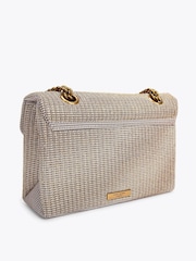 Kurt Geiger London Brown Fabric Kensington Bag - Image 3 of 4