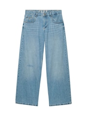 Superdry Blue Mid Rise Baggy Jeans - Image 7 of 8