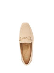 Dune London Natural Grained Loafers - Image 4 of 6