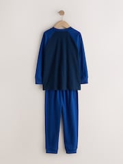 Blue Stripes Long Sleeve Jogger Pyjamas Set 3 Pack (3-16yrs) - Image 5 of 7