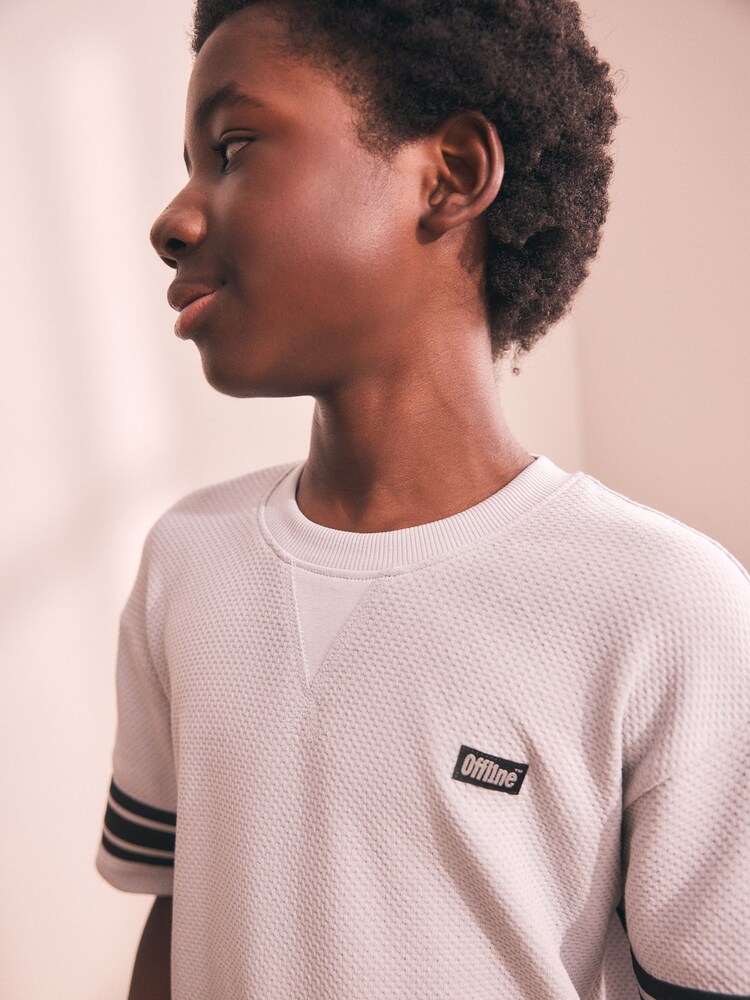 Black/Grey Offline Short Pyjamas 3 Pack (3-16yrs) - Image 3 of 3 Black/Grey Offline Short Pyjamas 3 Pack (3-16yrs) - Image 3 of 3