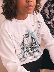 Black/Blue Gamer Long Sleeve Pyjamas 2 Pack (3-16yrs) - Image 3 of 4