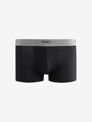 Negro - BOSS Essential Logo Boxer Trunks 5 Pack - Imagen 4 de 6