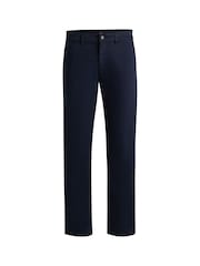BOSS Blue Regular-Fit Chino Trousers - Image 1 of 3