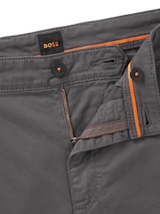 BOSS Grey Regular-Fit Chino Trousers - Image 2 of 2