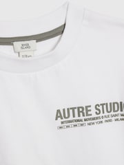 River Island Green Twill Shacket & Trouser Set 3 Piece - Image 4 of 5