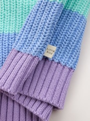 Little Bird by Jools Oliver Rainbow Stripe Knitted Cardigan - Image 15 of 16