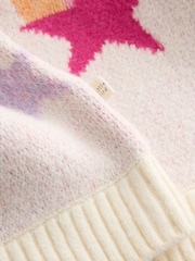 Little Bird Rainbow Stars Family Christmas Cardigan - Image 8 of 10