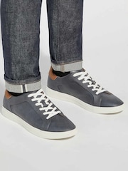 Dune London Blue Traces Trainers - Image 6 of 6