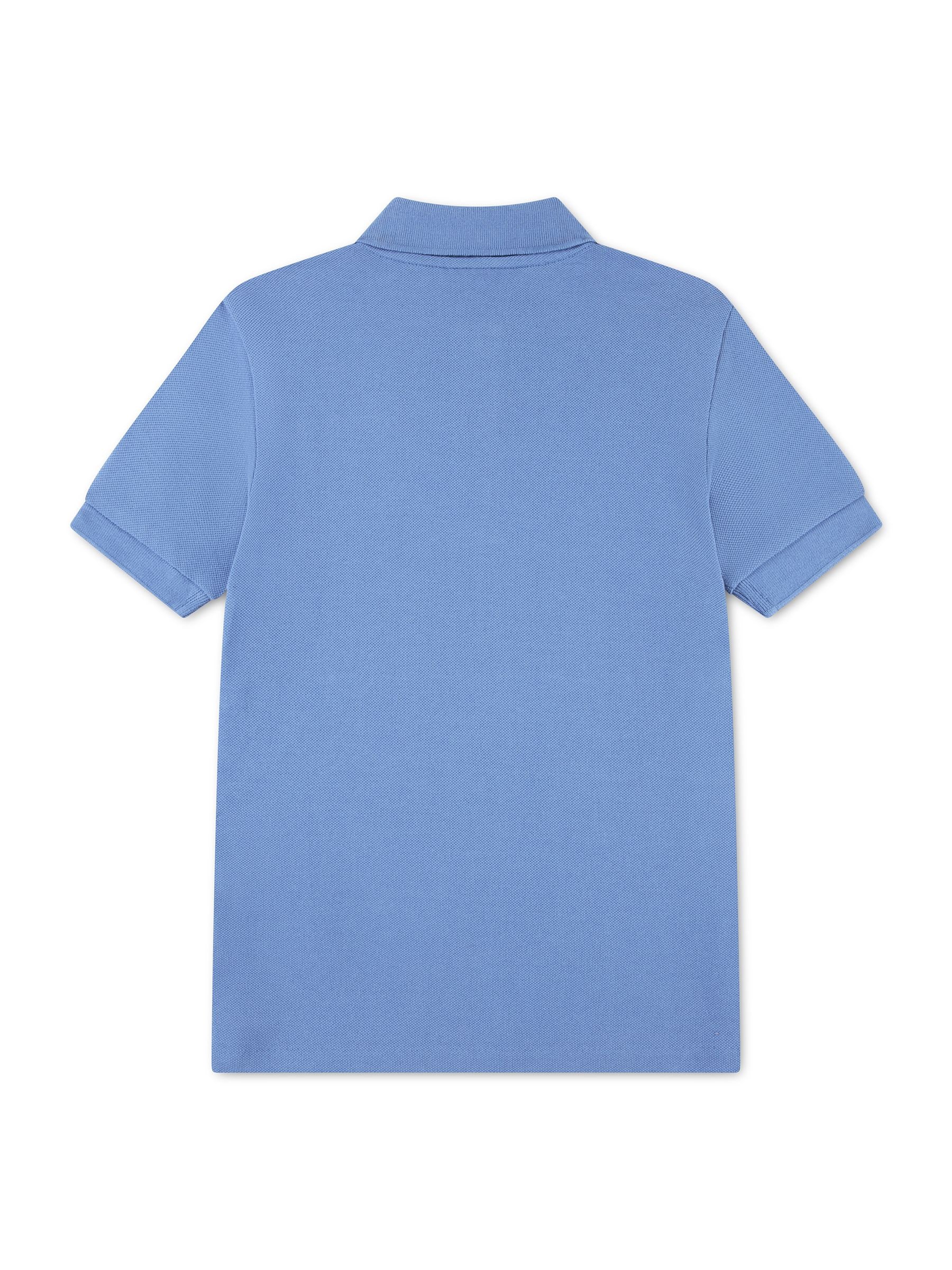 Next：日本 ブルー - Lacoste® カラーブロック ポロシャツ from Next Japan