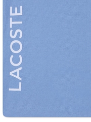 Lacoste Blue Colourblock Polo Shirt - Image 4 of 4