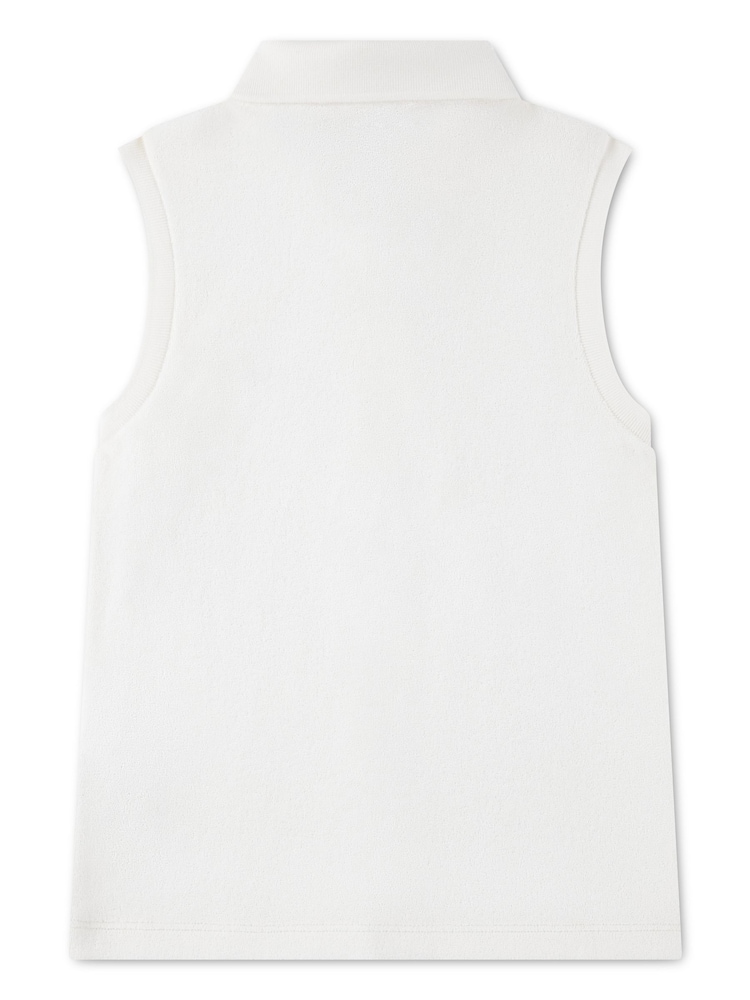 Lacoste White Polo Tank Top - Image 2 of 3