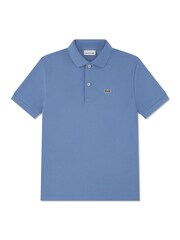 Lacoste Blue Petit Pique Polo Shirt - Image 1 of 3