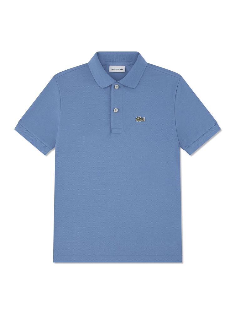 Lacoste Blue Petit Pique Polo Shirt - Image 1 of 3