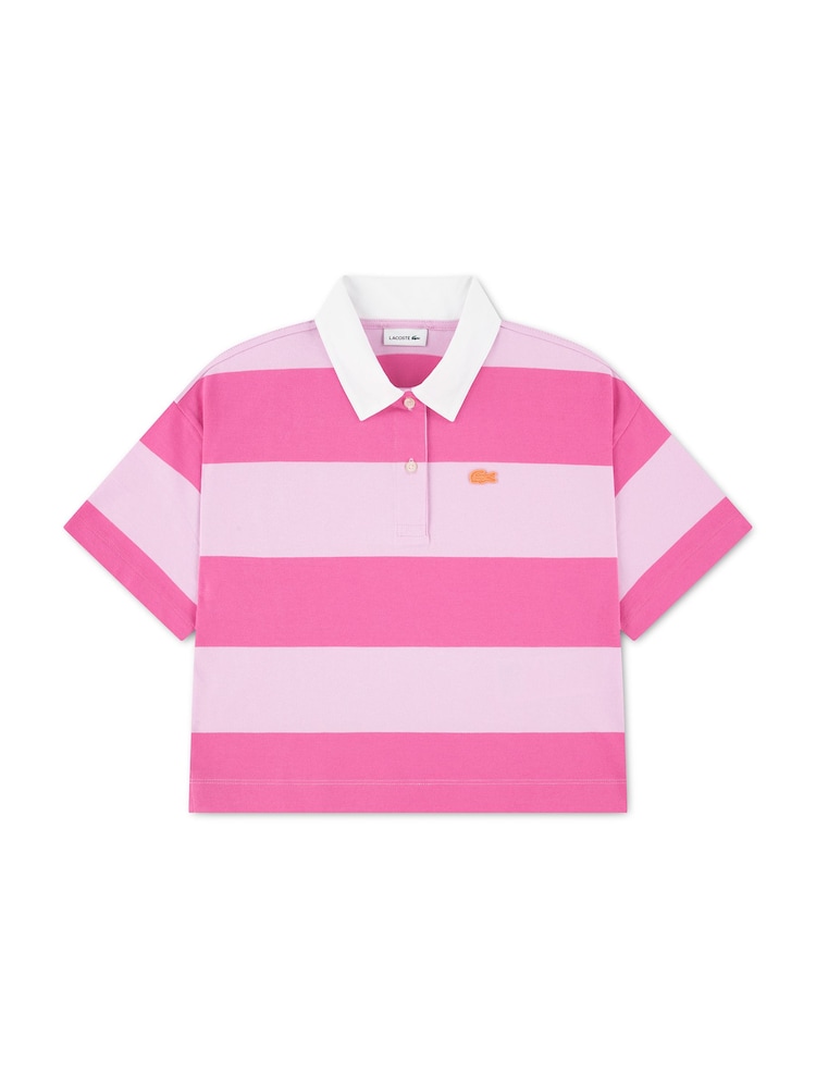 قميص بولو مقلم من Lacoste® - Image 1 of 3