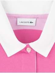 قميص بولو مقلم من Lacoste® - Image 3 of 3