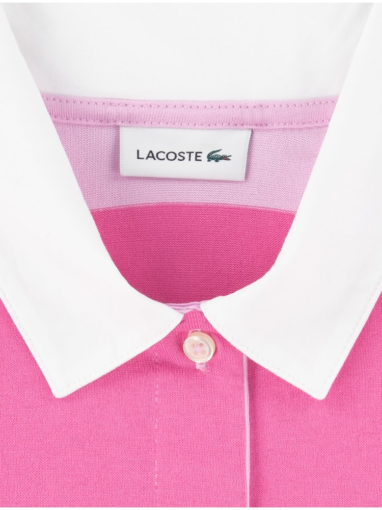 قميص بولو مقلم من Lacoste® - Image 3 of 3