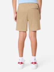 Lacoste Brown Stretch Twill Shorts - Image 3 of 8