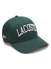 Lacoste Green Core Wordmark Cap - Image 1 of 6
