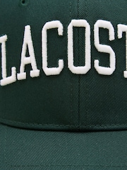 Lacoste Green Core Wordmark Cap - Image 5 of 6