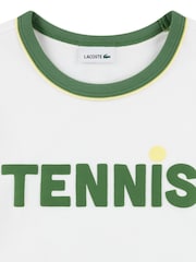 Lacoste Tennis Ringer T-Shirt - Image 6 of 6