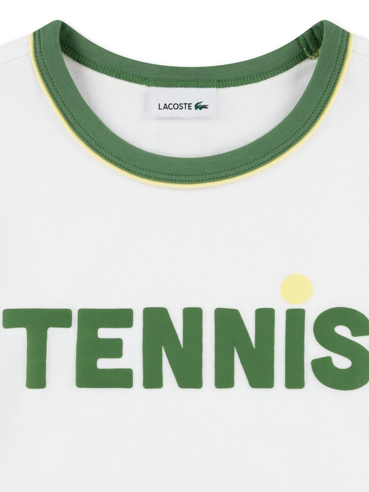Lacoste Tennis Ringer T-Shirt - Image 6 of 6