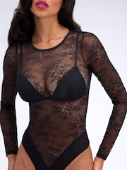 Boux Avenue Black Nova Lace Body - Image 5 of 7
