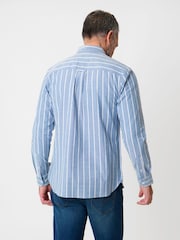Saltwell Pink Stripe Long Sleeve Oxford Shirt - Image 2 of 4