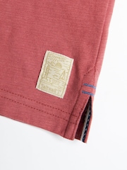 Saltwell Pink Cotton Short Sleeve Polo Shirt - Image 6 of 6