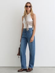 Reiss Mid Blue Sabel Jeans - Image 1 of 6