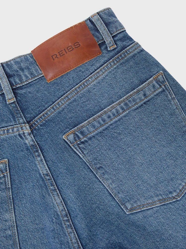 Reiss Mid Blue Sabel Jeans - Image 6 of 6