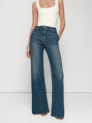 Reiss Addie Wide-Leg Jeans - صورة 1 من 7