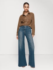Reiss Addie Wide-Leg Jeans - صورة 3 من 7