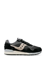 Saucony Black/Cream Shadow 5000 Trainers - Image 1 of 4
