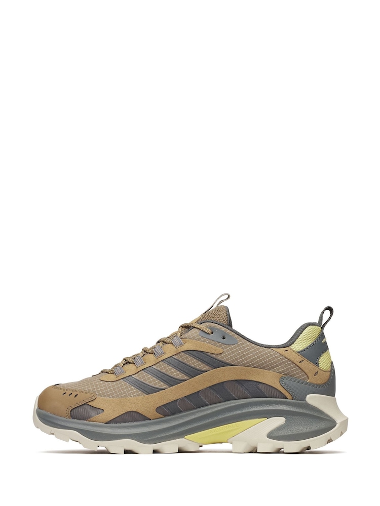 Merrell Brown Moab Speed 2 Goretex Trainers - Image 2 of 6