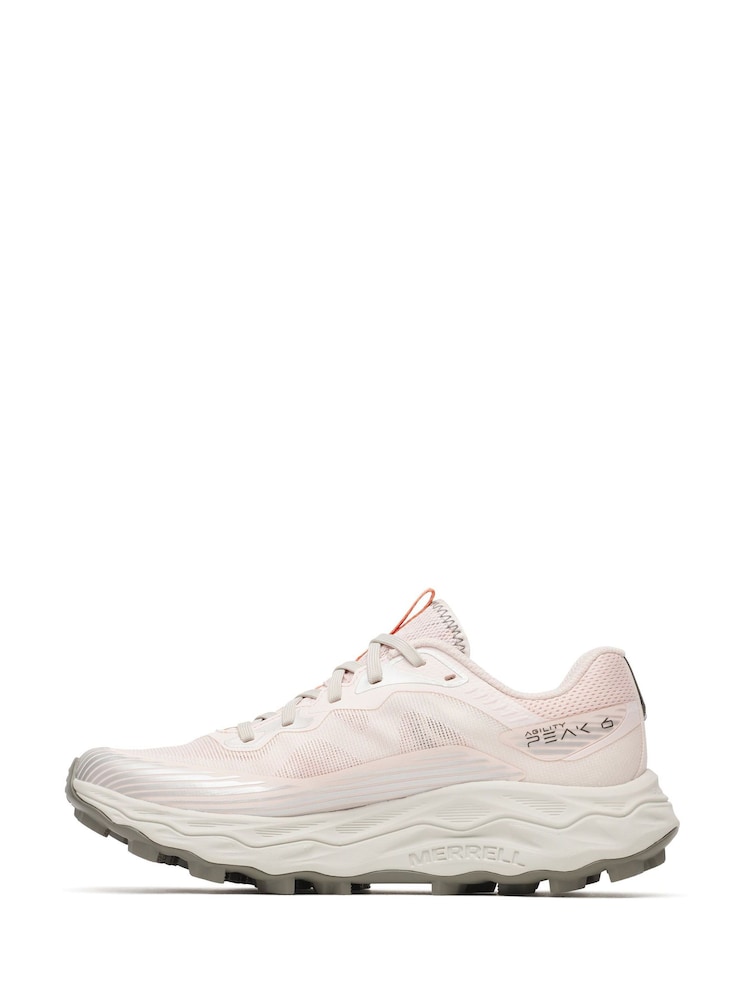 Merrell Cream Agility Peak 6 Trainers - Image 2 of 6