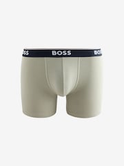 BOSS Natural Power Logo Boxers 3 Pack - Image 2 of 4