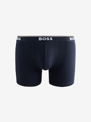 BOSS Natural Power Logo Boxers 3 Pack - Image 3 of 4