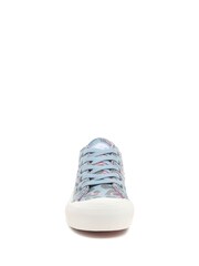 Rocket Dog Blue Jazzin Plus Lisa Cotton Trainer - Image 5 of 8