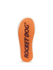 Rocket Dog Blue Jazzin Plus Lisa Cotton Trainer - Image 7 of 8