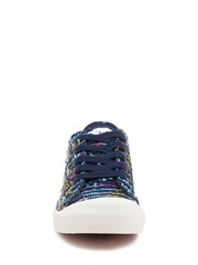 Rocket Dog Blue Jazzin Radio Cotton Trainer - Image 5 of 6