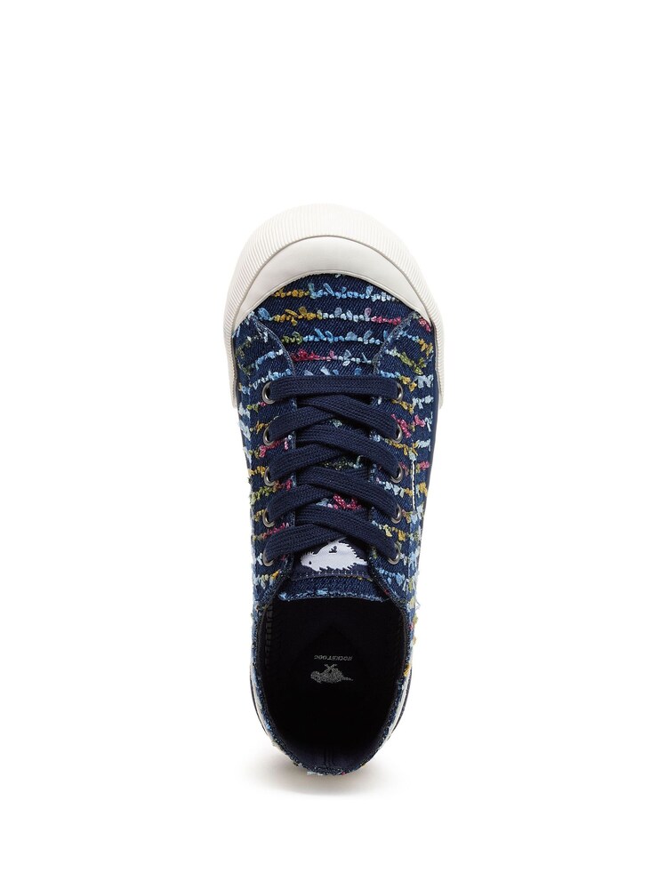 Rocket Dog Blue Jazzin Radio Cotton Trainer - Image 6 of 6