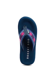 Rocket Dog Purple Spotlight Marlow Fabric Sandals - Image 6 of 7