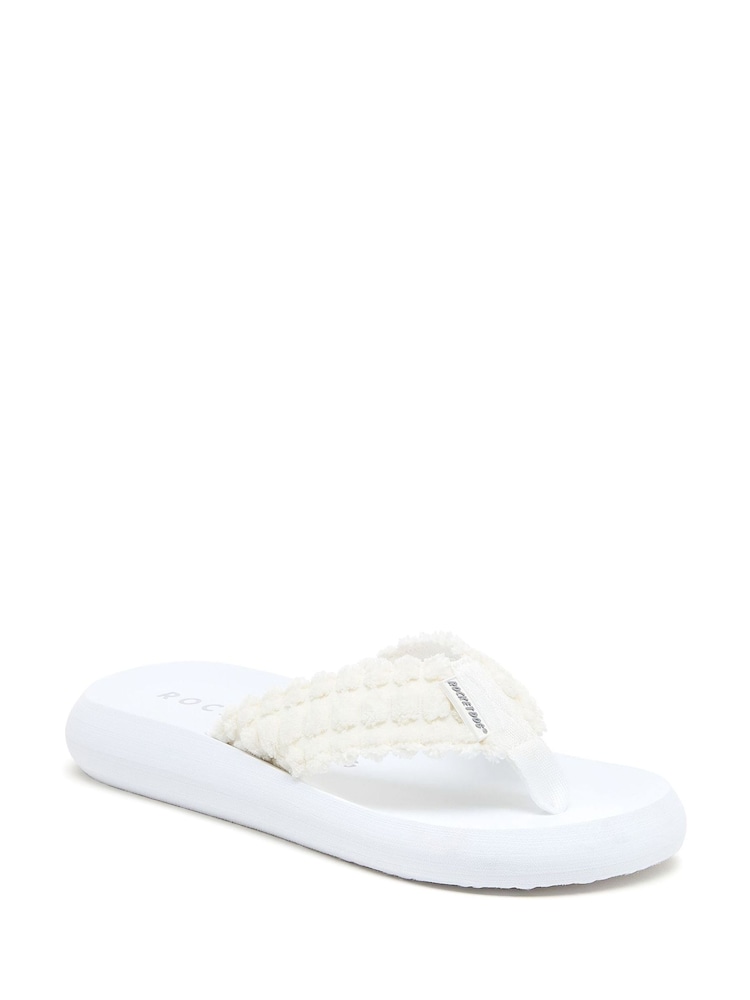 Rocket Dog White Spotlight Atom Fabric Sandals - Image 1 of 7 Rocket Dog White Spotlight Atom Fabric Sandals - Image 1 of 7
